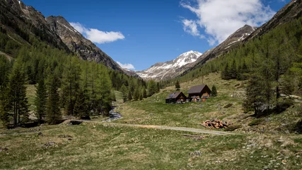 Deurstickers Alpental © Manfred Kollegger