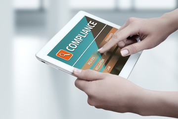 Compliance Rules Law Regulation Policy Business Technology concept