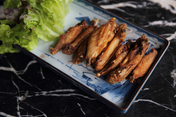 Fried chicken wings