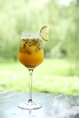 passion fruit cocktail