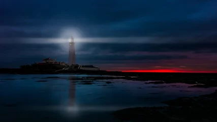 Foto auf Acrylglas St Mary's Lighthouse © Keith