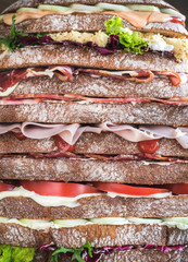 Nine layers sandwich