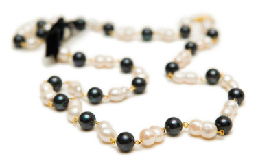 Nice necklace isolated on white background