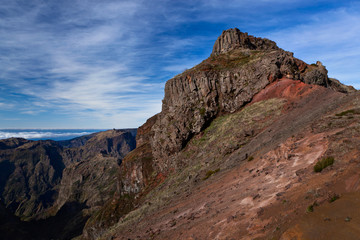 In the mountains of Madeira