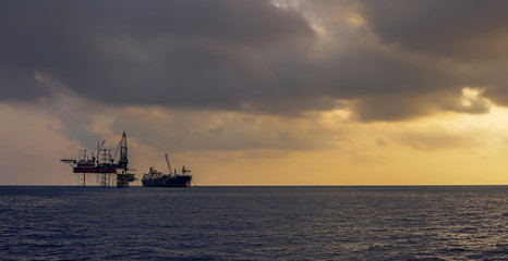 Obraz premium Offshore Platform