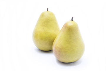Pears isolated
