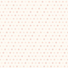 Rose striped star pattern. Seamless vector