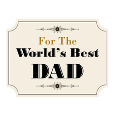 worlds best dad