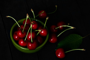 Bowl With Cherries