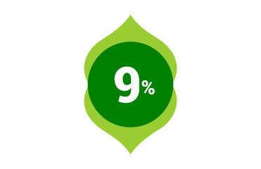 9 percent discount green ramadan kareem ied mubarak al adha al fitr sale