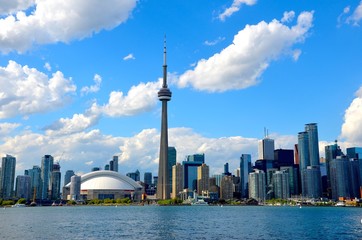 Skyline von Toronto in Kanada