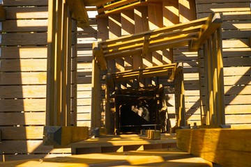 One of the two canopy walk towers that lets you get above the tree tops and see for miles.