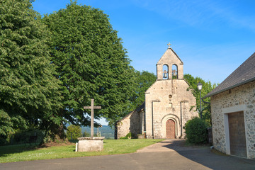 Church in French village
