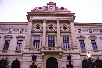 Obraz premium 19th century building in Bucharest