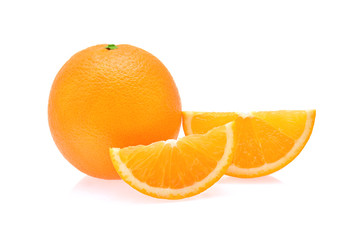 orange isolated on white background