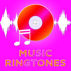 Music Ringtones Means Telephone Melody Ring Tone