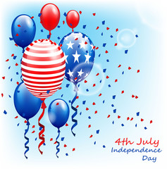 USA Happy Independence Day, 4th of July