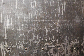 worn metal wall background