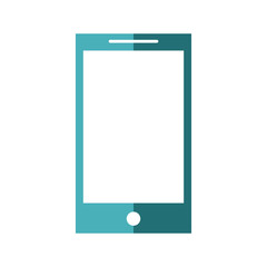 smartphone mobile technology communication call icon vector illustration