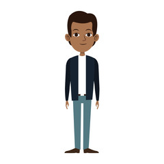 man character male avatar people icon vector illustration