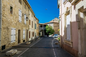 Saint-Gilles du Gard, France, centre ancien.