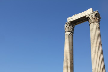 Fototapeta na wymiar Athens ancient architecture