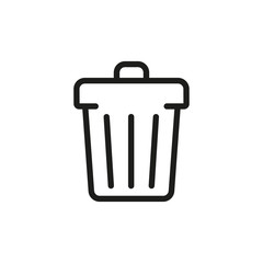 Bin - vector icon.