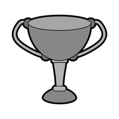 trophy cup icon image vector illustration design 