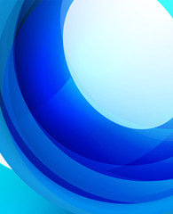 Shiny wave, glass futuristic hi-tech design. Vector abstract background