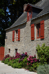 Fototapeta na wymiar Haus in Guerande
