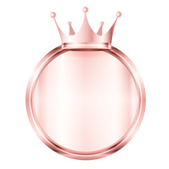 王冠　メダル　銅　アイコン