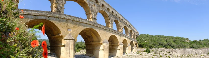 Photo sur Plexiglas Pont du Gard Pont Du Gard 