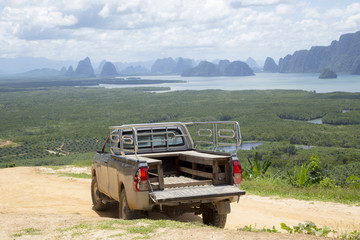 View millions, Samed view point Nang Nok Thailand.