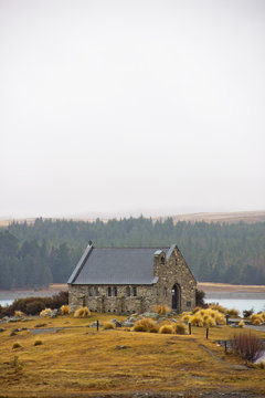 Shepherd church at Lake Tekapo