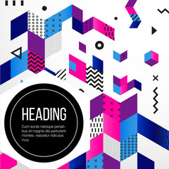 Abstract Background - vector template illustration