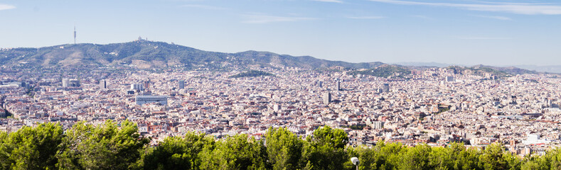 Fototapeta na wymiar Cityscape of Barcelona. Spain.