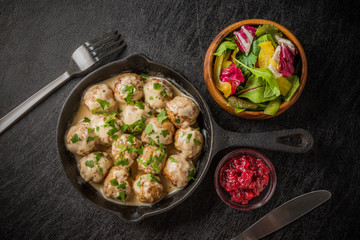 北欧風ミートボール　 Swedish dish meatball