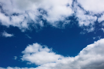 Natural background - sky with clouds