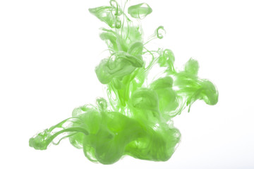 Ink in water. abstract background