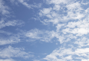 blue sky with cloud