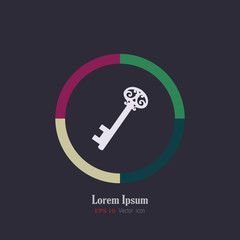 Key Icon Vector