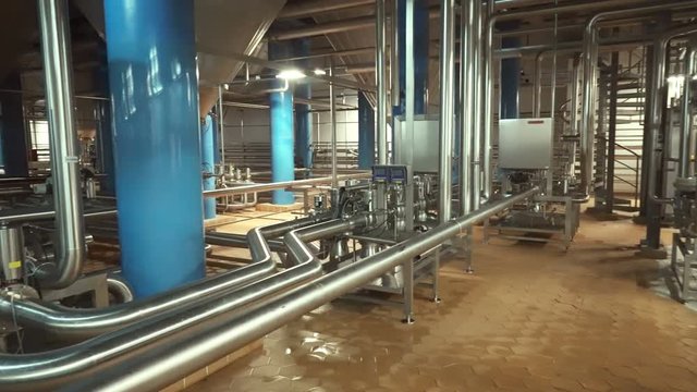 Modern filter system at large beer company