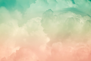 soft cloud and sky with pastel gradient color for background backdrop - 158580302