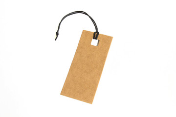 Blank price tag