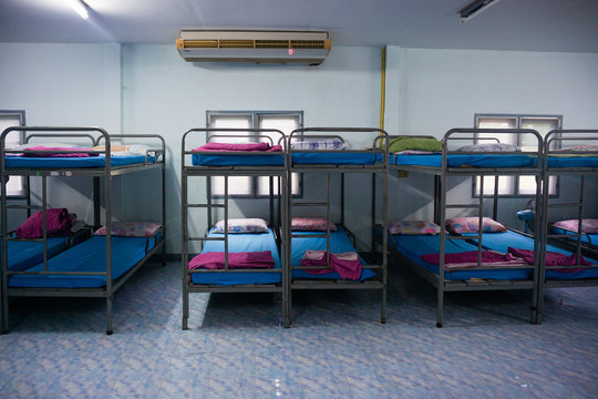 A Row Soldier Bunk Beds.