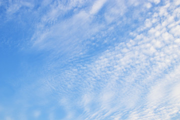 blue sky with cloud