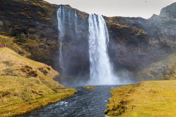 Seljalandsfoss is one of the most beautiful waterfalls on the Iceland