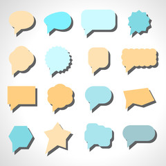 Speech Bubble Vector Icon