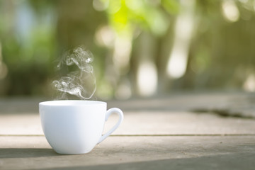 Morning coffee.
