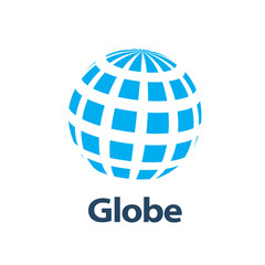 vector logo globe